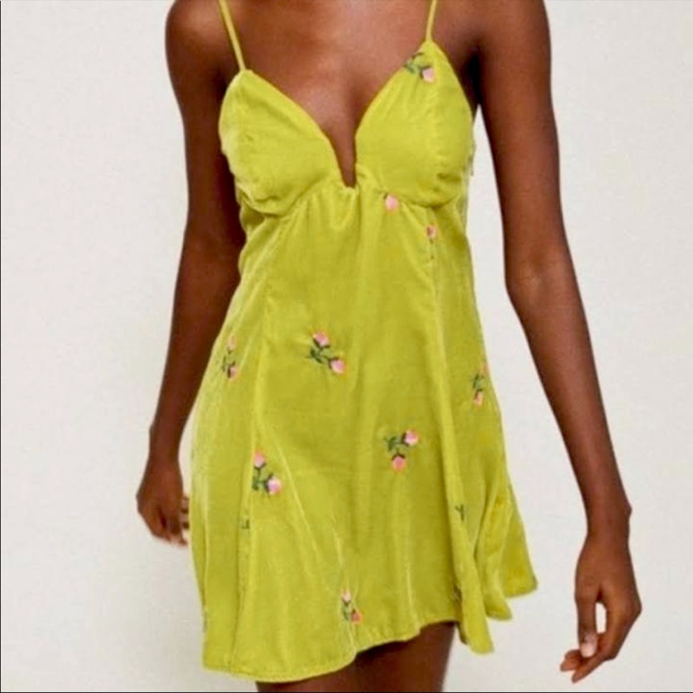 NWT Urban Outfitters Velvet Sundress